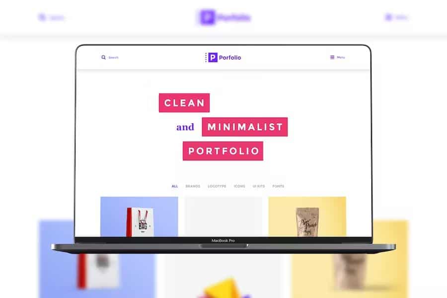 Porfolio - Minimal Portfolio WordPress Theme