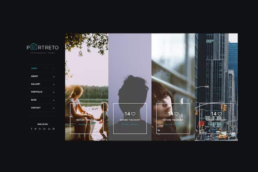 Portreto - Photography & Portfolio HTML5 Template
