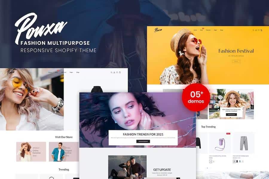 Pouxa - Fashion Multipurpose Responsive Shopify Theme