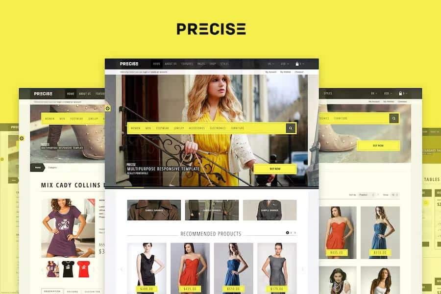 Precise - Multipurpose Responsive OpenCart Theme