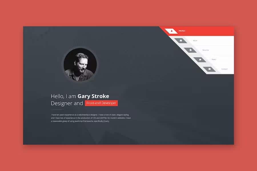 Premiumlayers - Responsive HTML vCard Resume