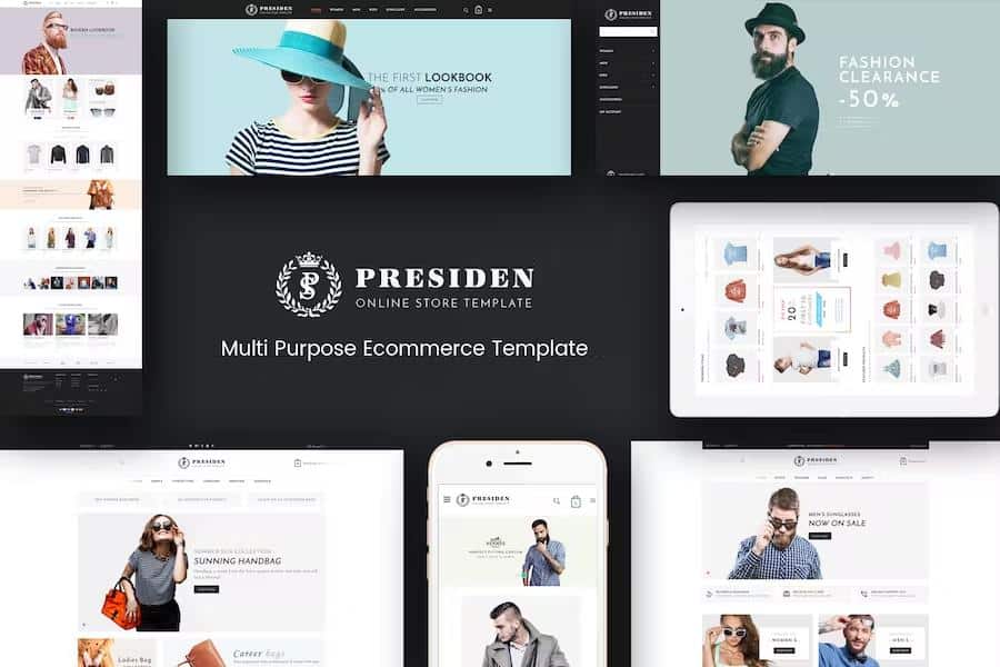 Presiden - Multistore Responsive Magento Theme