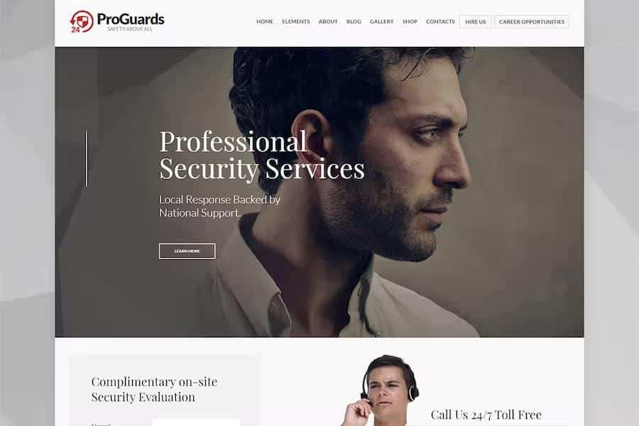 ProGuards - Safety & Security Site Template