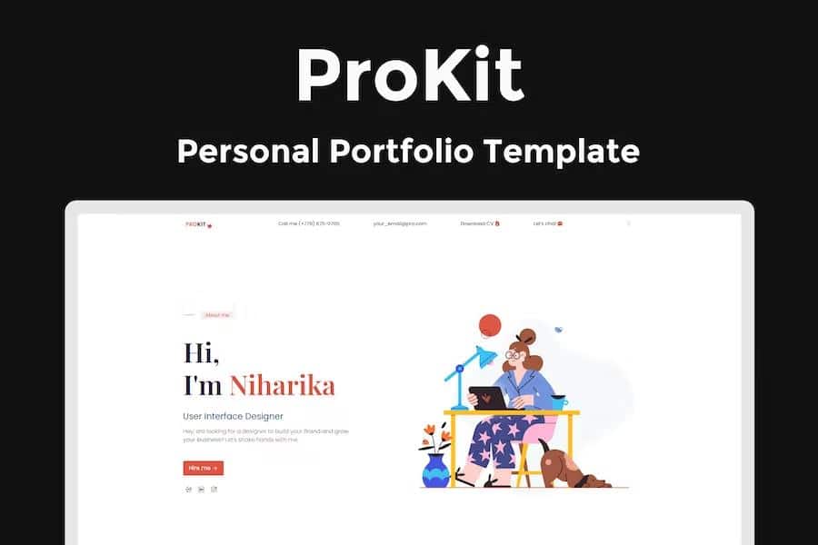 ProKit - Creative Personal Portfolio HTML Template