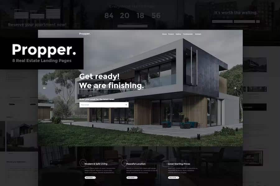 Propper - Responsive Architecture Template