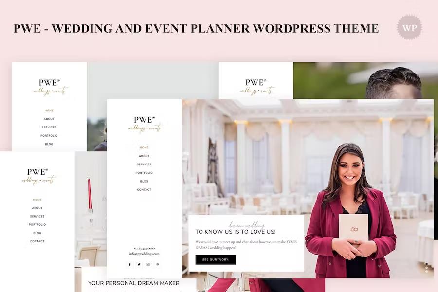 PWE - Wedding and Event Planner WordPress Theme