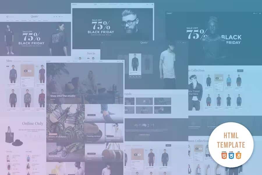 Quato - Multi Store Responsive HTML Template