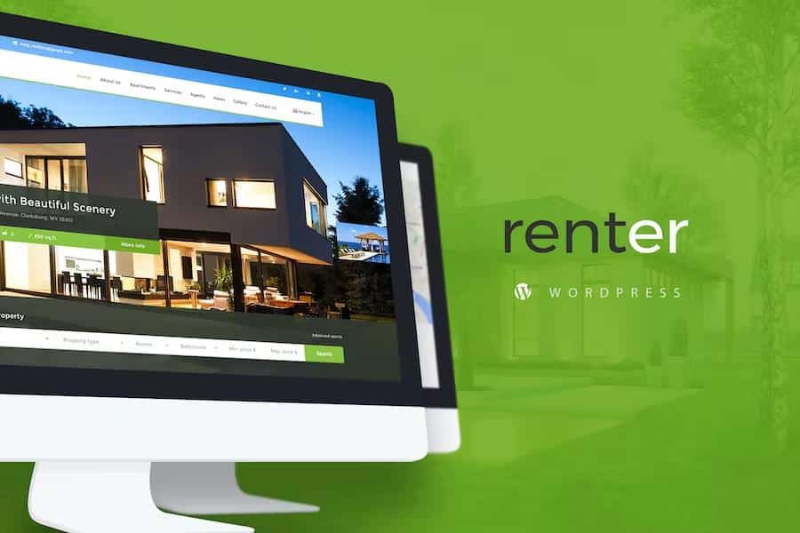 Renter - Property Rent Sale Real Estate Agency & Realtor Responsive WordPress Theme