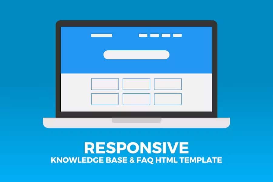 Responsive Knowledge Base & FAQ HTML Template