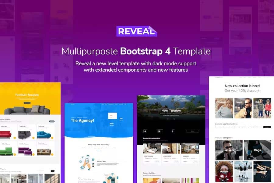 Reveal - Multi-Purpose eCommerce HTML Template