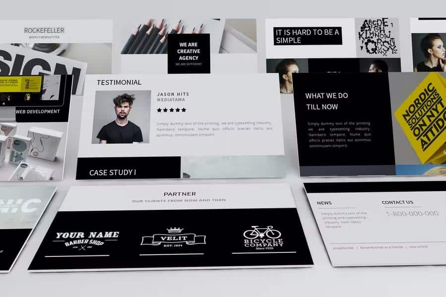 Rockefeller - Creative Agency Responsive Email Template
