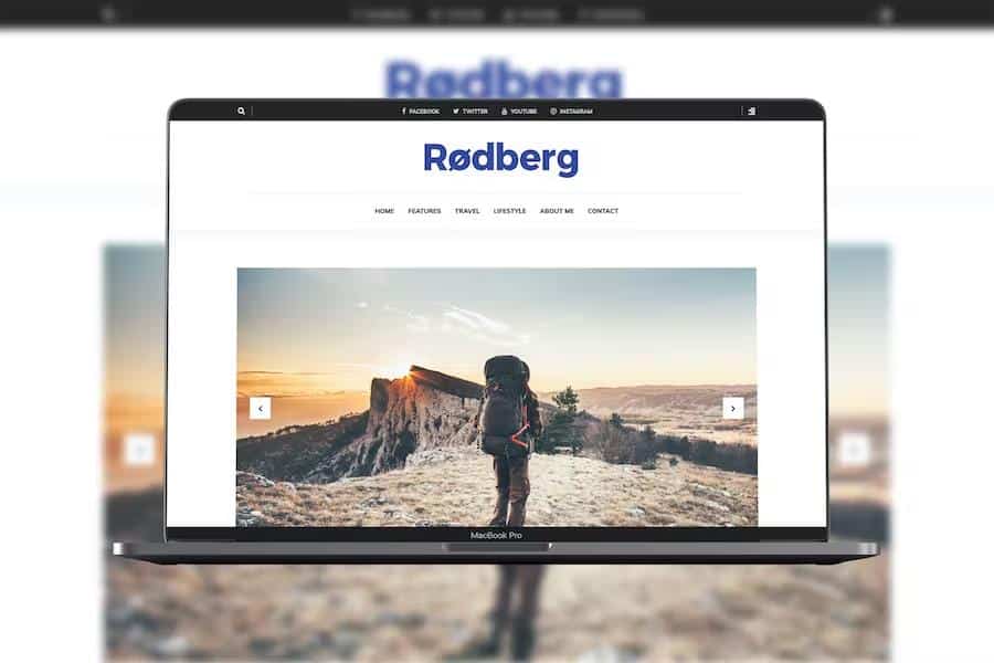 Rodberg - Travel Blog WordPress Theme