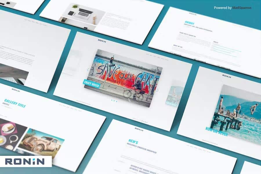 Ronin - Multipurpose Portfolio Template