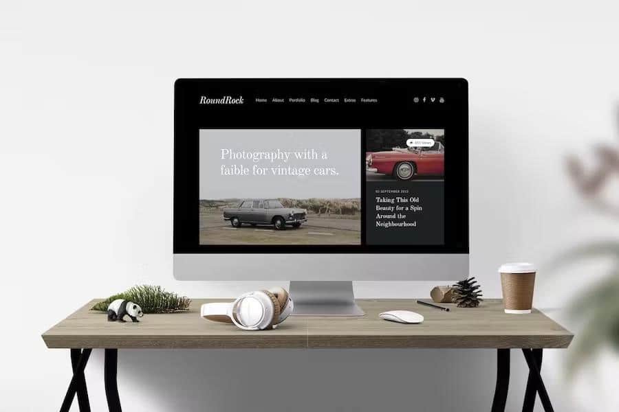 RoundRock - Photography Portfolio & Blog Joomla Template