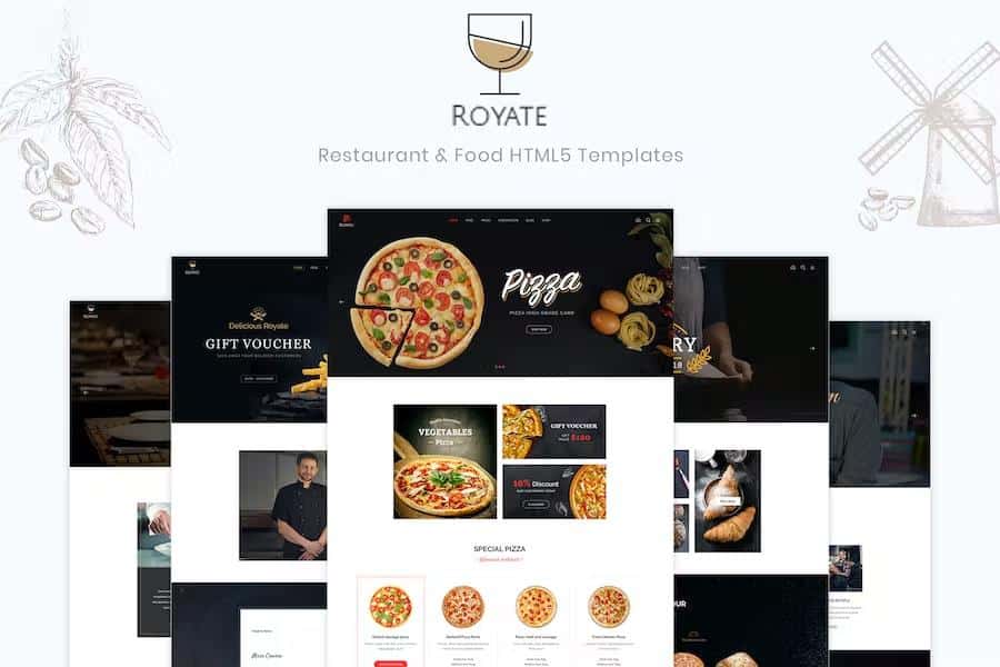 Royate - Restaurant HTML5 Template