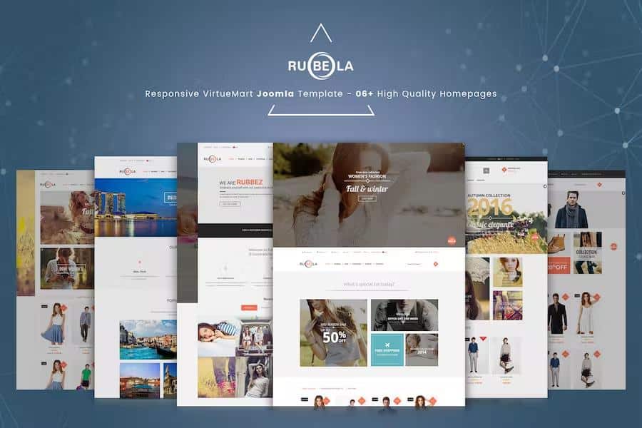 Vina Rubela - Multipurpose VirtueMart Joomla Template