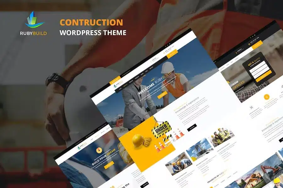 RubyBuild - Building & Construction WordPress Theme
