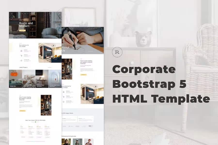 Rustic - Corporate Bootstrap 5 HTML Template