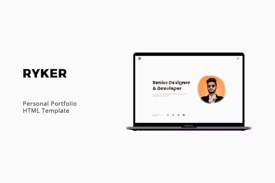 Ryker - Personal Portfolio HTML Template