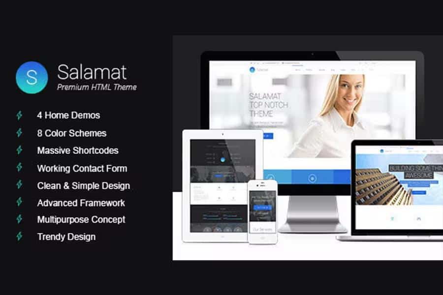 Salamat - Multi-purpose HTML Template