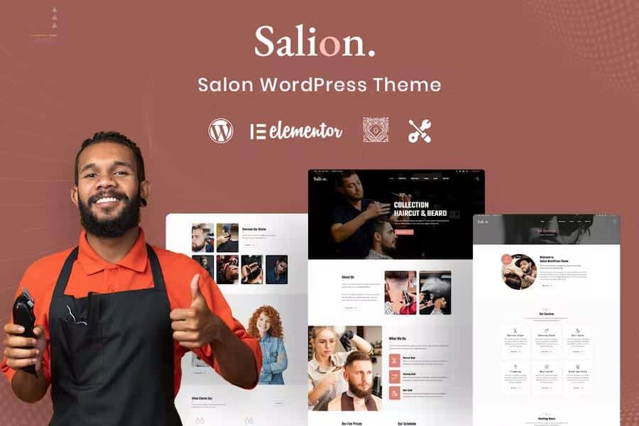 Salion - Hair Salon WordPress Theme