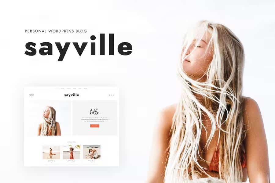 Sayville - WordPress Blog Theme