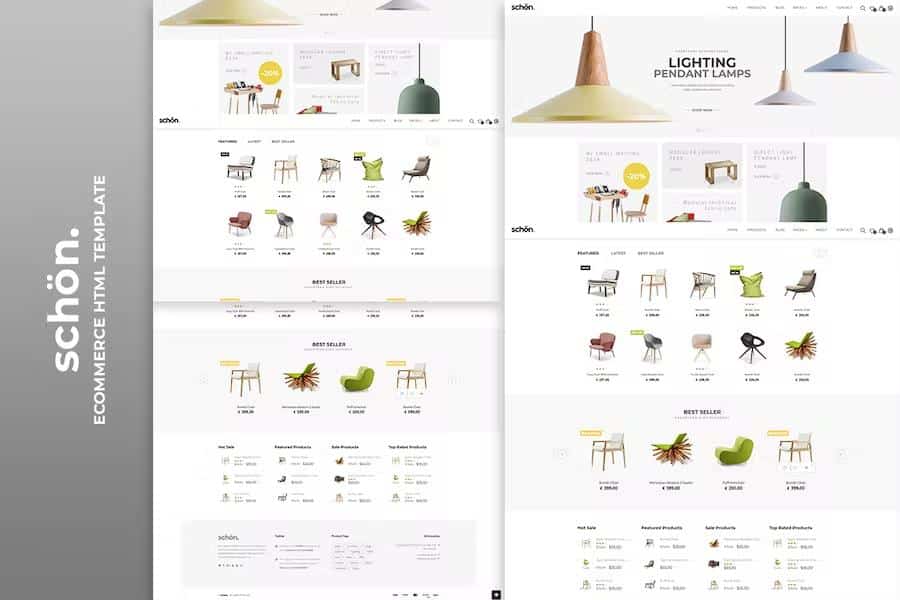schön. - eCommerce HTML Template