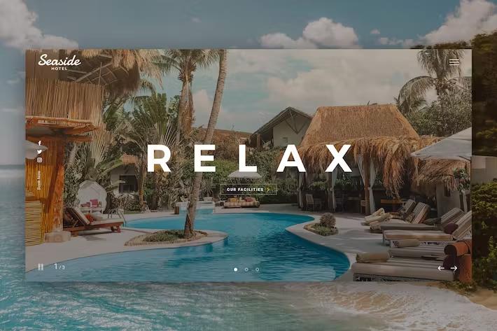 Seaside - Hotel Booking Boostrap 5 Template