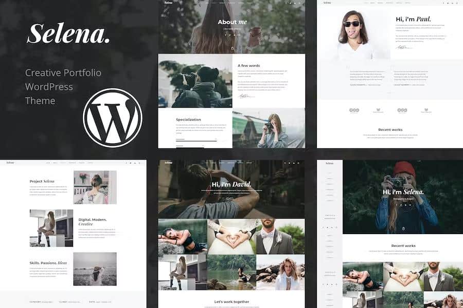 Selena. - Multipirpose WordPress Theme