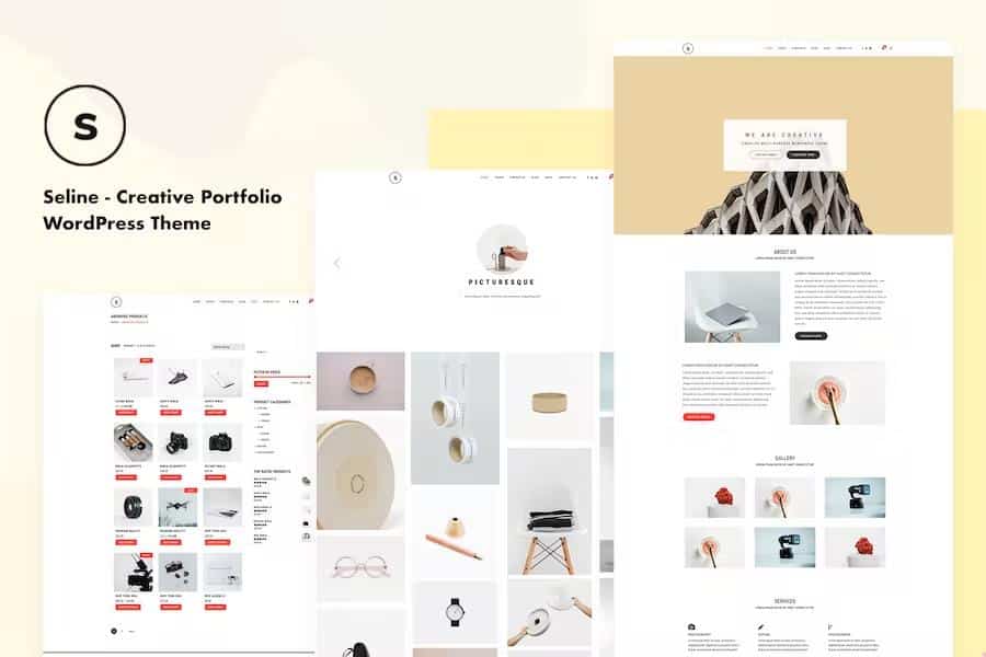 Seline - Creative Photography & Portfolio WordPress Theme