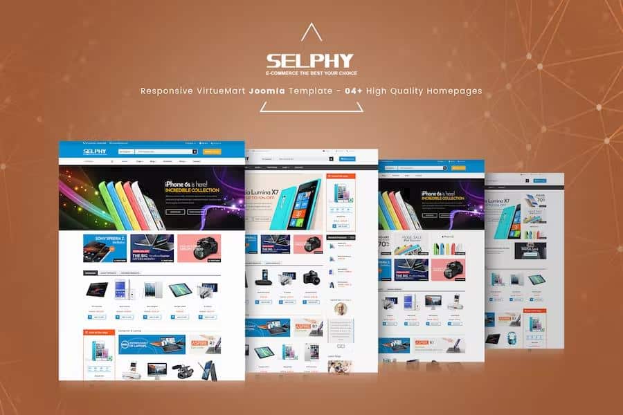 Vina Selphy - Responsive VirtueMart Joomla Template