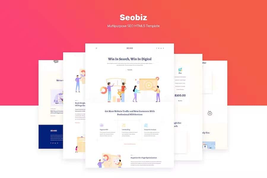 Seobiz - Multipurpose SEO HTML5 Template