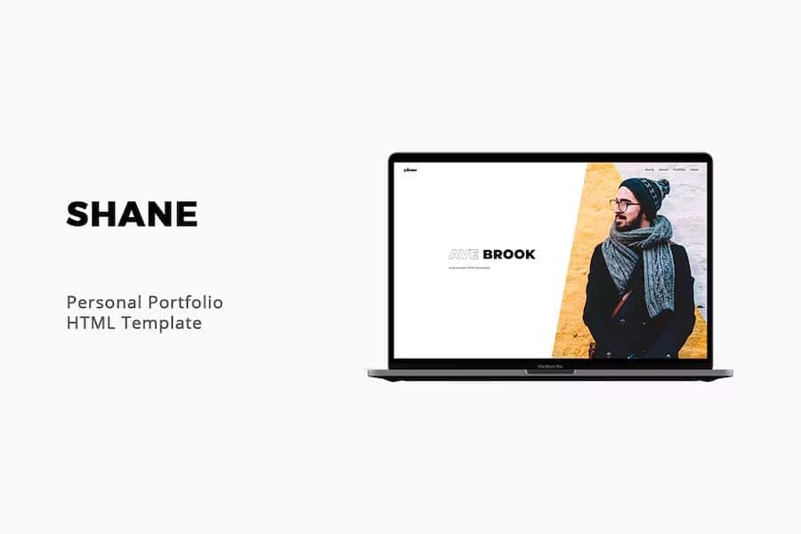 Shane - Personal Portfolio HTML Template