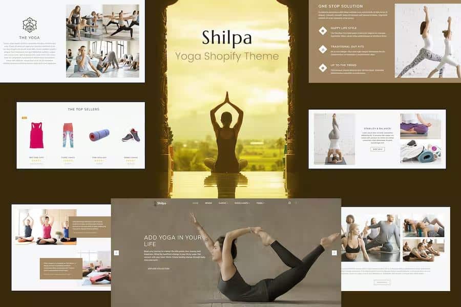 Shilpa - Yoga Store & Fitness Shopify