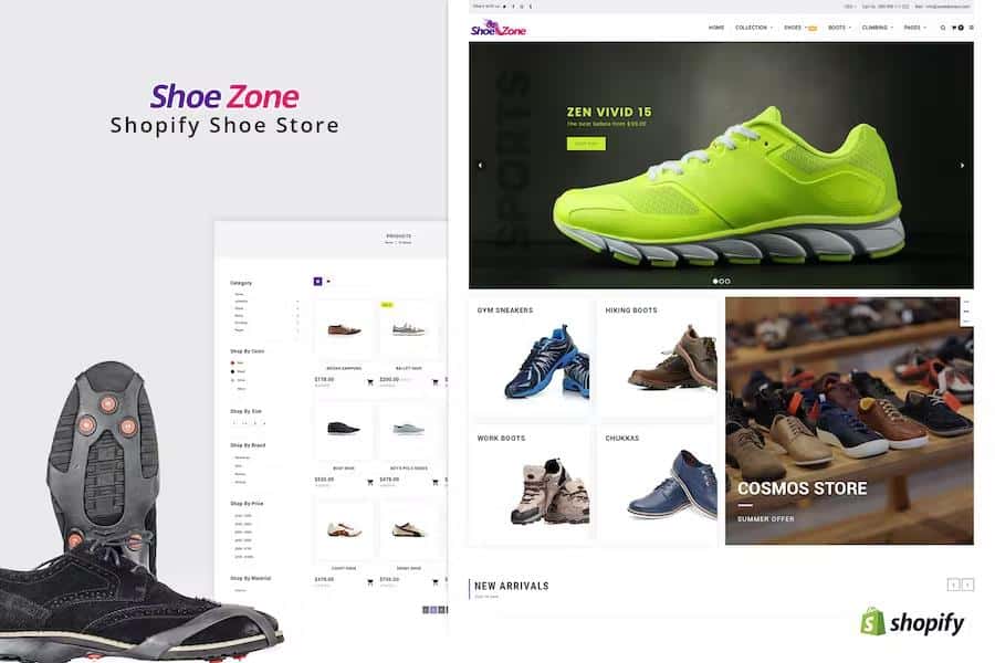Shoe Store - Footwear Shoes Shopify Theme