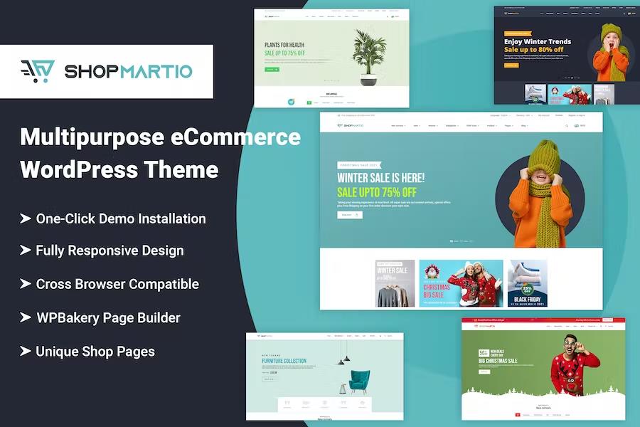 Shopmartio - Elementor WooCommerce WordPress Theme