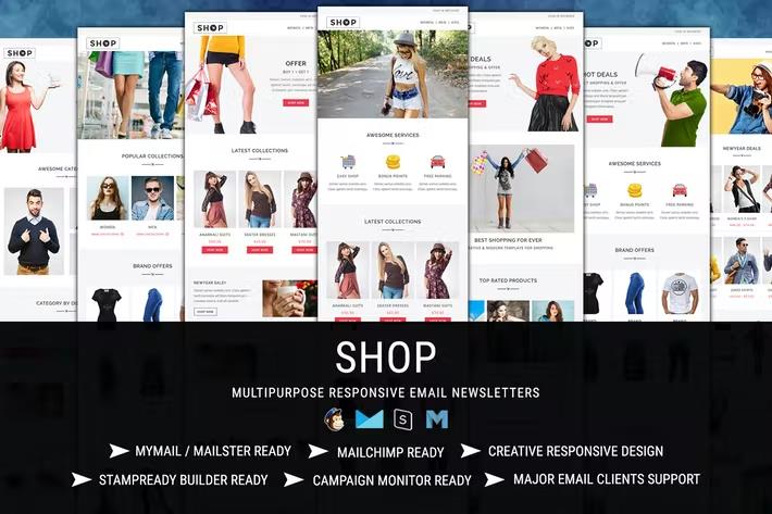 Shopping Bag - Responsive Ecommerce Email Template