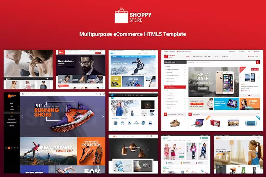 ShoppyStore - Multipurpose eCommerce HTML5 Template