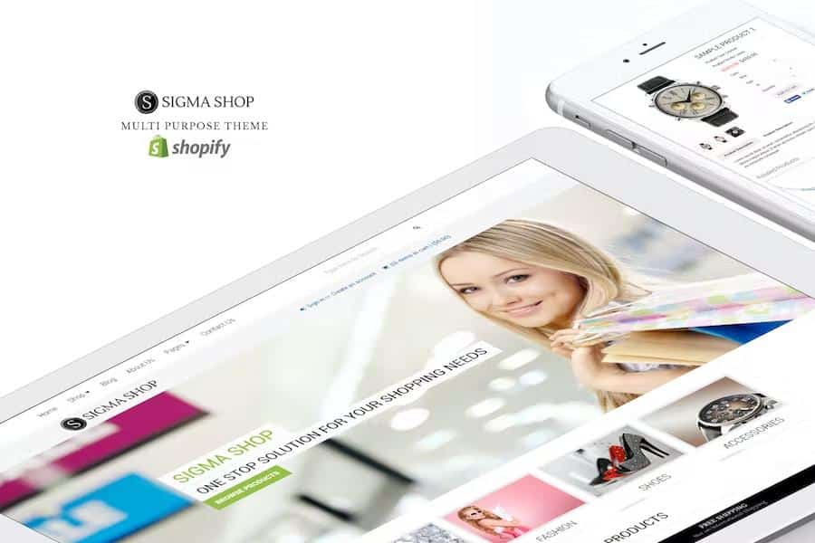 Sigma - Clean Shopify Theme
