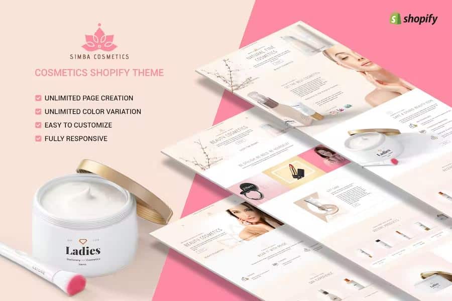 Simba - Shopify Beauty Store