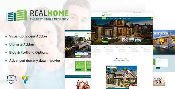 Single Property - Construction Property WordPress Theme