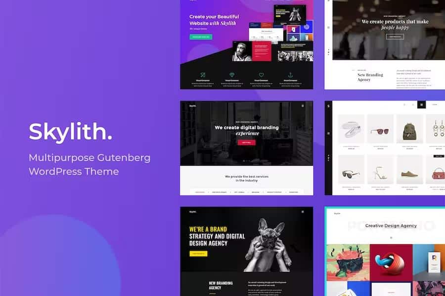 Skylith - Multipurpose Gutenberg WordPress Theme