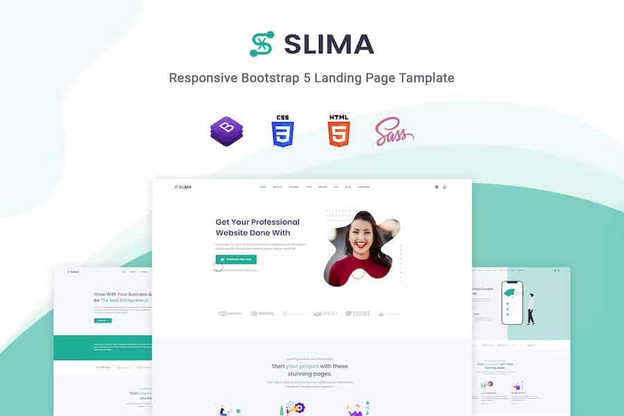Slima - Creative Responsive HTML Template