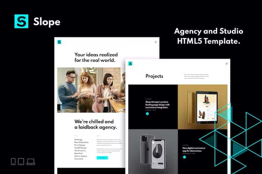 Slope -  Responsive Agency & Studio HTML Template