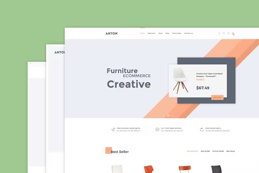SNS Anton - Furniture WooCommerce WordPress Theme