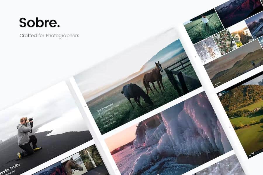 Sobre - Minimal Photography Portfolio HTML Template