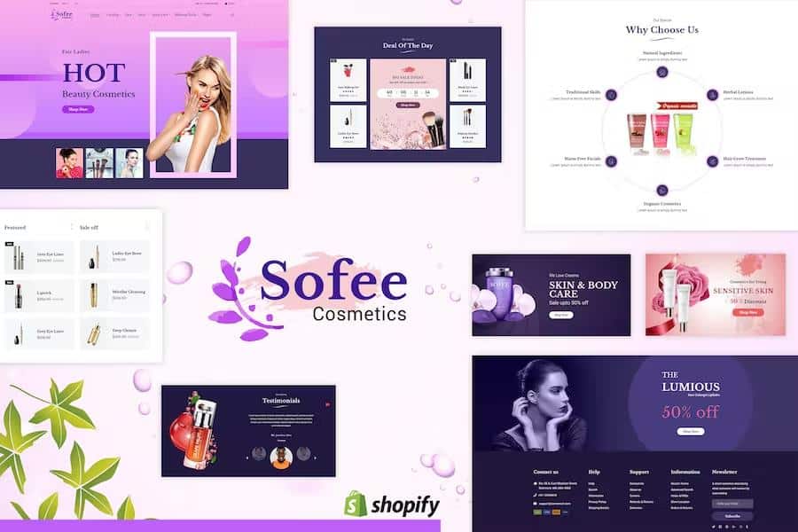 Sofee - Cosmetic Shopify Theme