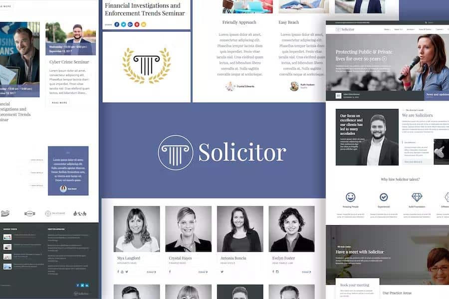 Solicitor - Law Business Responsive HTML5 Template