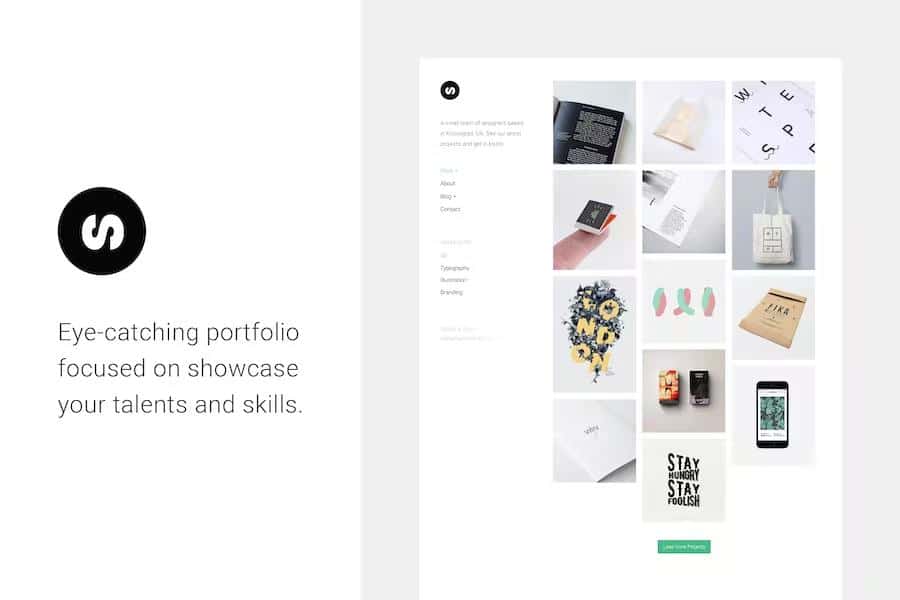 Sonex - Minimalistic Portfolio
