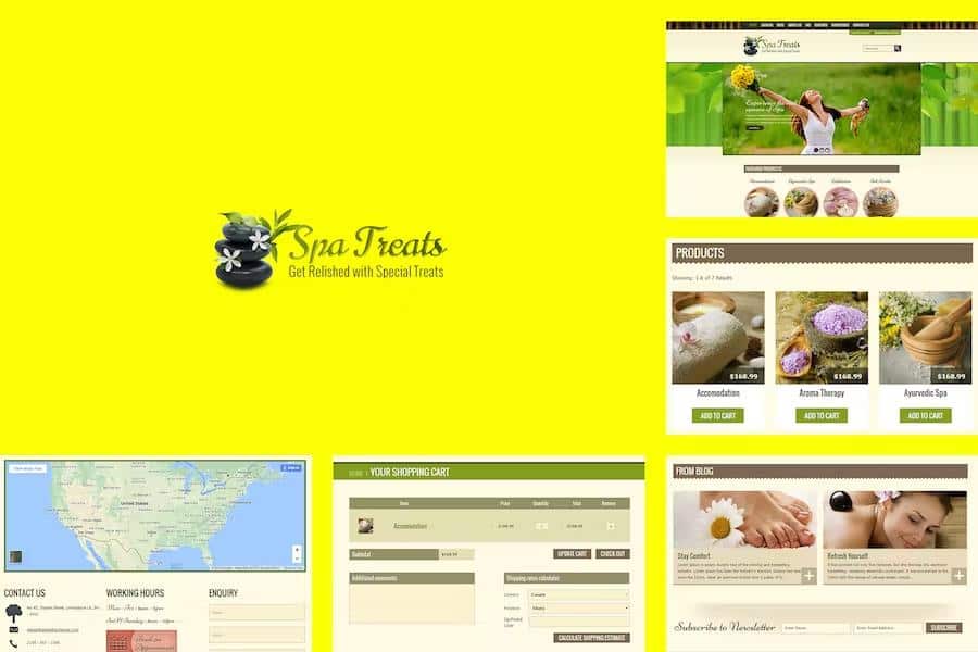 Spa Treats - Massage Shopify Theme
